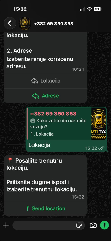 WhatsApp korak 2